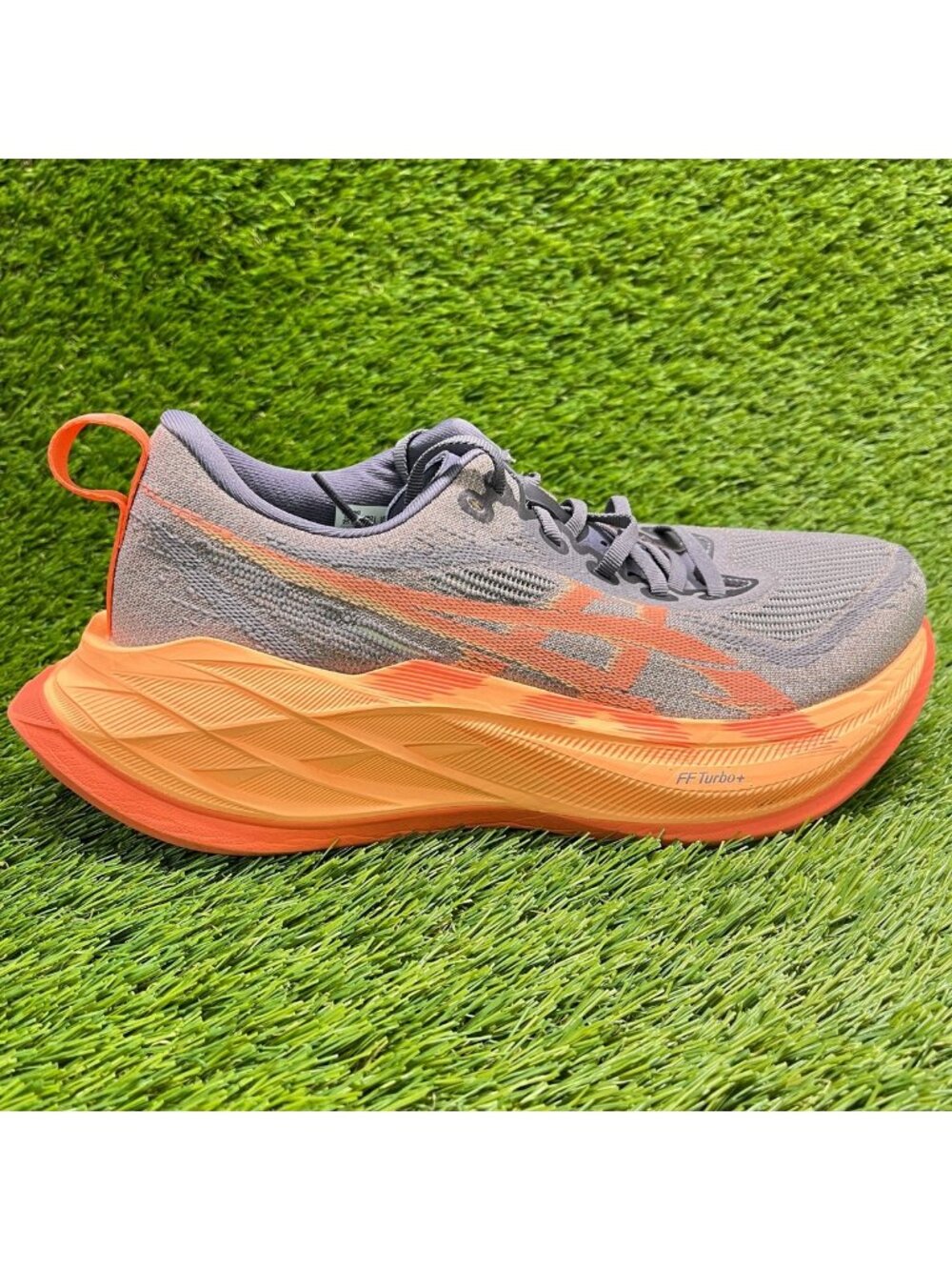 Asics Superblast 2 Mens Size 7.5 Purple Orange Athletic Running Shoes Sneakers